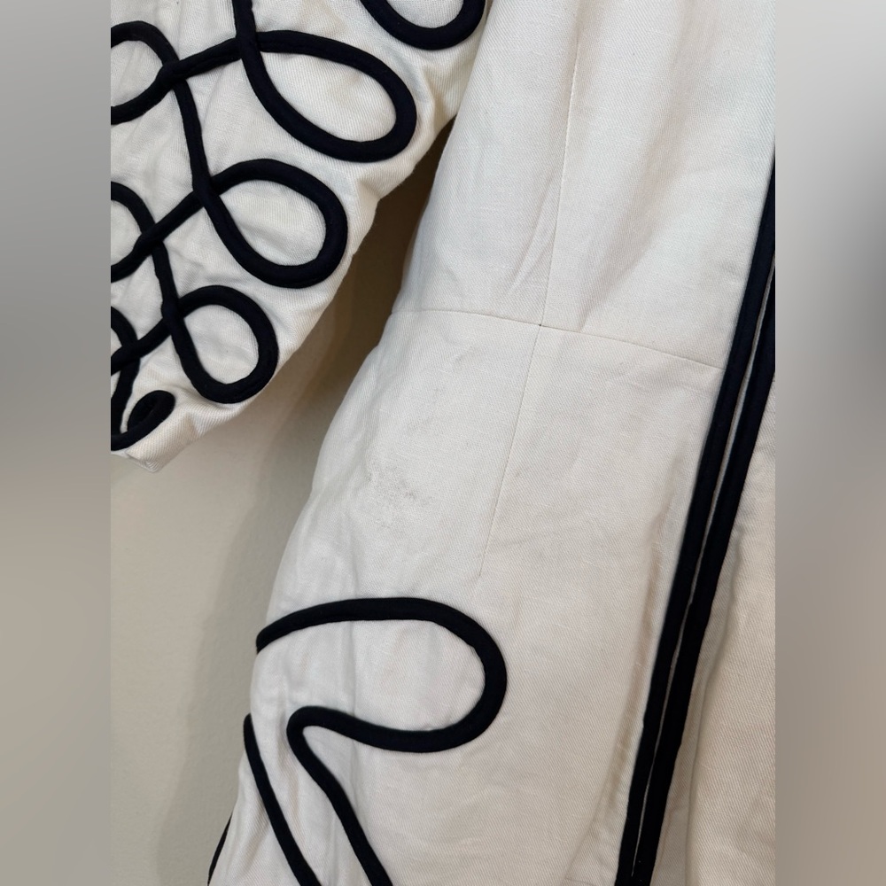 Mara Hoffman New Luisa Dress Cream Black Size 2 - Picture 7 of 7